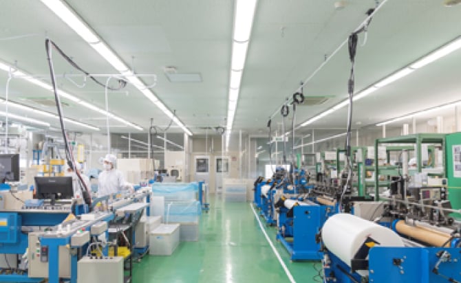 液体カートリッジフィルタ加工機
